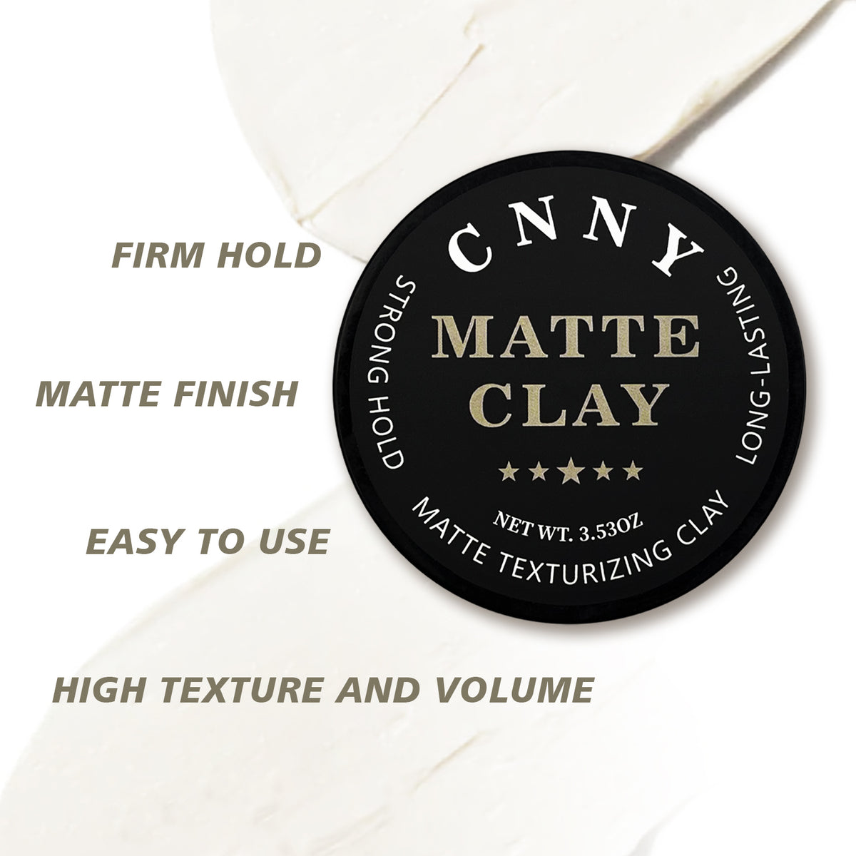 CNNY Hair Styling Clay 3.53 oz